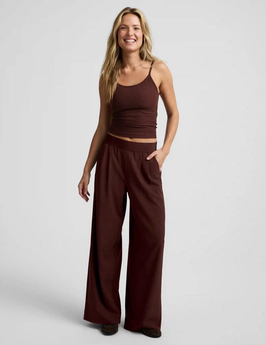 Elasticated Wide Leg Pant 29"