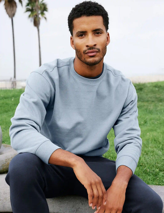 LuxeFleece™ Men's Crewneck Pullover