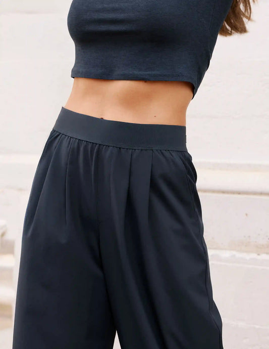 Elasticated Wide Leg Pant 29"