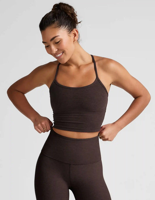 Spacedye™ Slim Racerback Cropped Tank