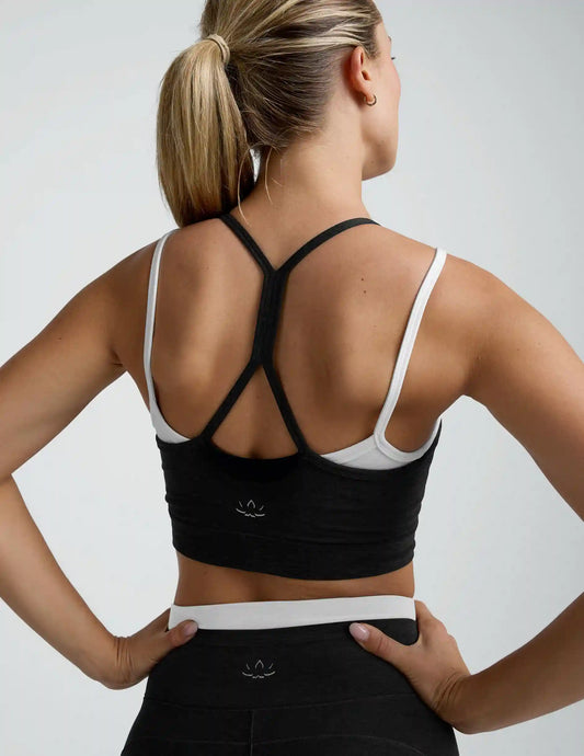 Spacedye™ Layered Long Line Bra