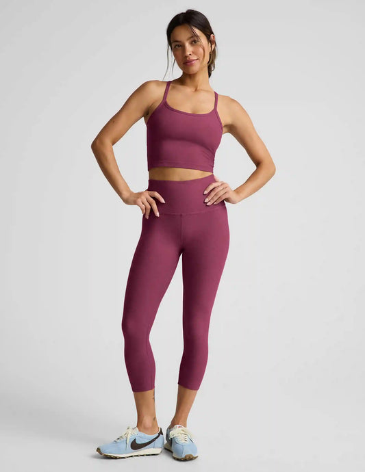 Spacedye™ Walk And Talk High Waisted Capri Legging 20.5"