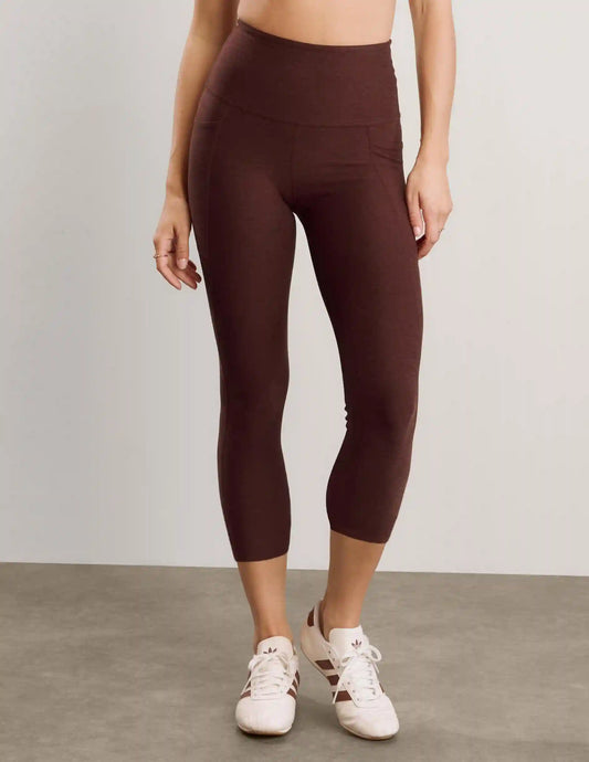 Spacedye™ Out Of Pocket High Waisted Capri Legging 20.5"