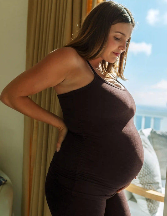 Spacedye™ Keep Your Cool Maternity Slim Racerback Tank
