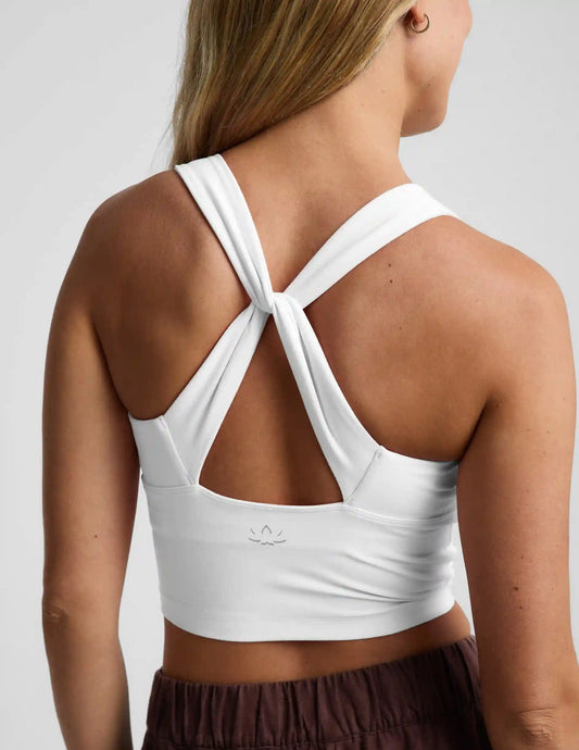 Spacedye™ Twist Through Cropped Tank