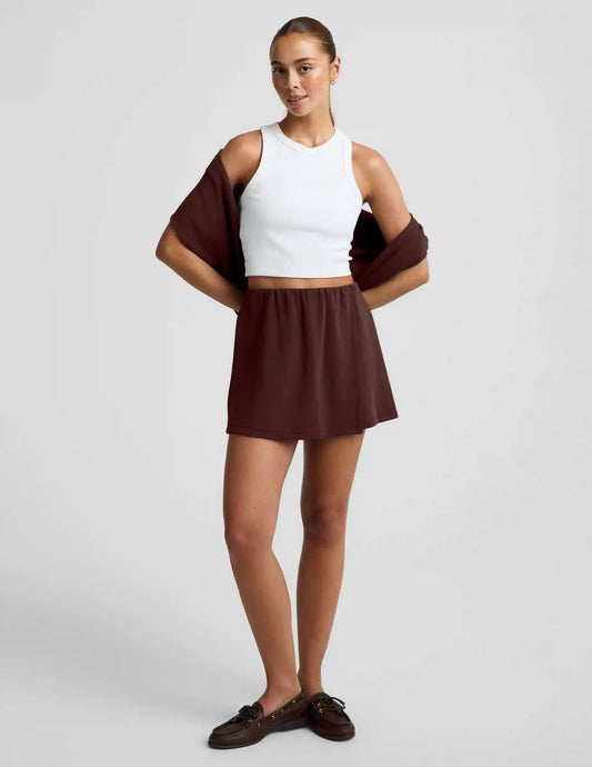 Luxe Sandwash Skort