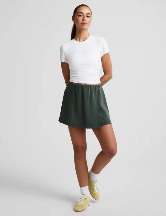 Luxe Sandwash Skort