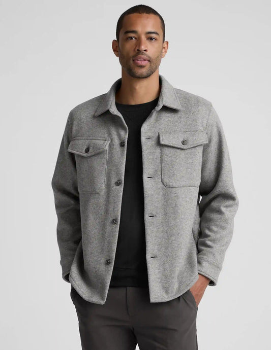 Day to Night Wool Men's Shirt Jacket