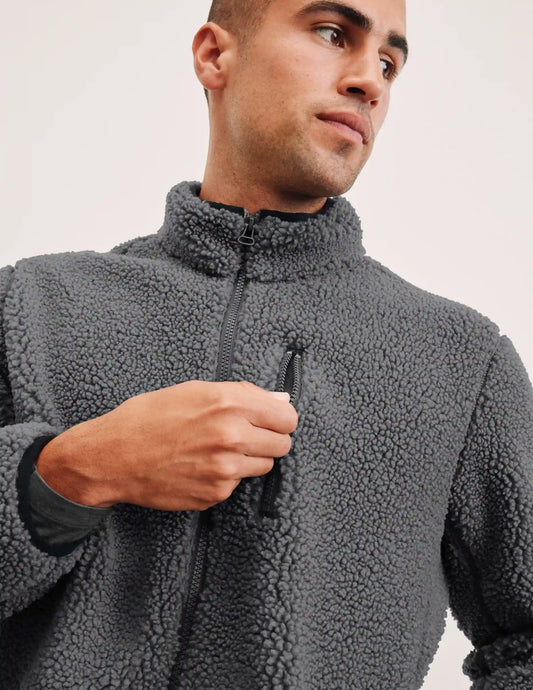Boucle Fleece Men's Zip Jacket