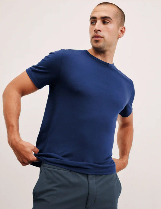 Merino Wool Men's Short Sleeve Crew