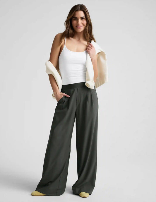 Elasticated Wide Leg Pant 31"