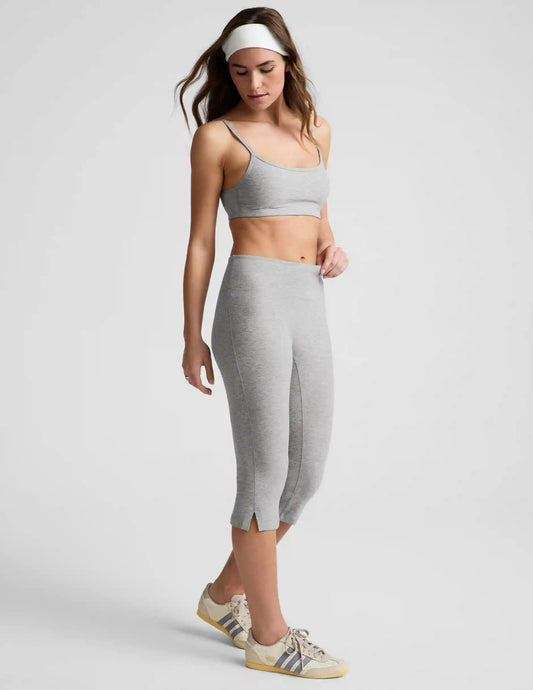 Spacedye™ Mid-Rise Slit Pedal Pusher Legging