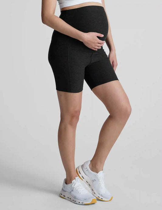 Spacedye™ Keep Pace 5" Maternity Pocket Biker Short
