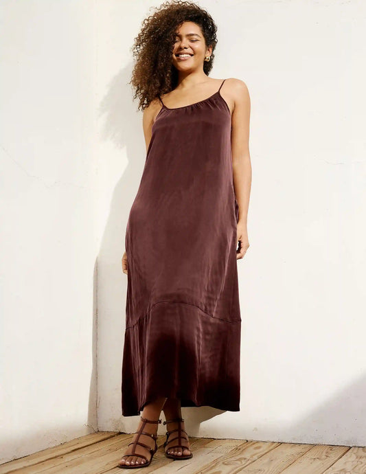 Sunkissed Cupro Maxi Dress