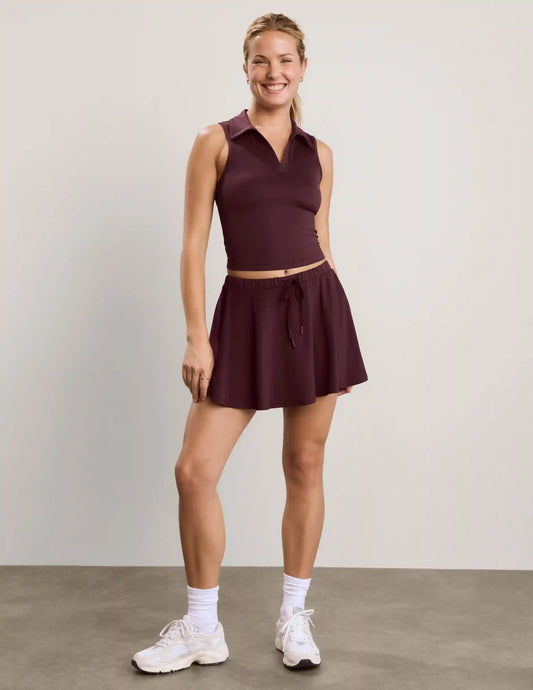 Sport Active Drawcord Mini Skirt